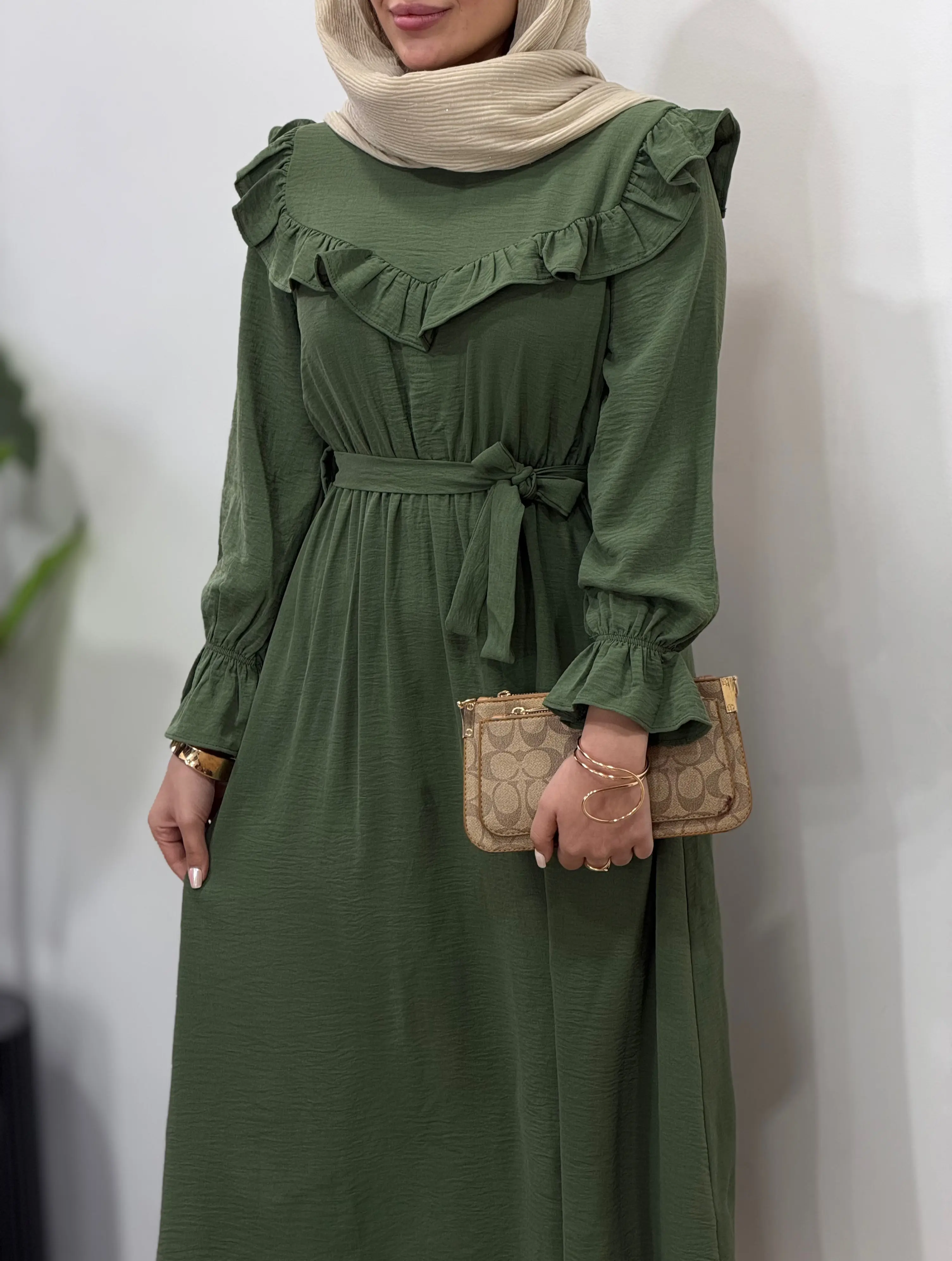 پیراهن مانتویی النا